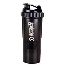 Shaker Spider Bottle – Nutrition, Hydratation, Organisation
